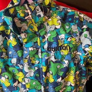 Burton size 4t one piece snowmobile suit